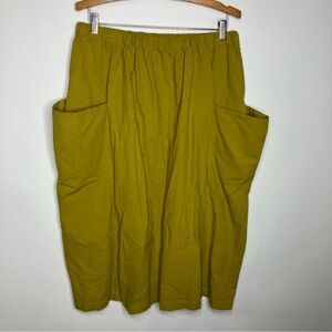 Homemade boho pocket skirt‎ pull on midi casual approximately size large/XL